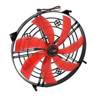 Ventilator AIREN RedWingsGiant 300 LED RED (300x300x30mm)