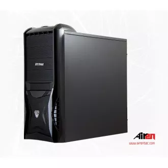 AIREN GameComp 1/Midi Tower/črna
