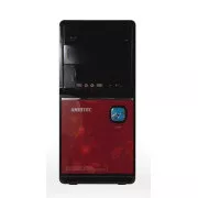 AMEI AM-C1002BR/Micro ATX/črna in rdeča