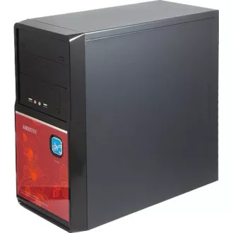 AMEI AM-C1002BR/Micro ATX/črna in rdeča AMEI AM-C1002BR/Micro ATX/črna in rdeča
