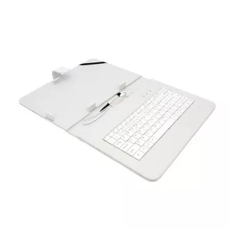 AIREN AiTab Usnjeno ohišje 4 s tipkovnico USB 10" BELO (CZ/SK/DE/UK/US... postavitev) AIREN AiTab Usnjeno ohišje 4 s tipkovnico USB 10" BELO (CZ/SK/DE/UK/US... postavitev)
