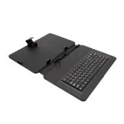 AIREN AiTab Usnjeno ohišje 4 s tipkovnico USB 10" BLACK (CZ/SK/DE/UK/US... postavitev)