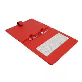 AIREN AiTab usnjeni etui 3 s tipkovnico USB 9,7" RED (CZ/SK/DE/UK/US... postavitev)