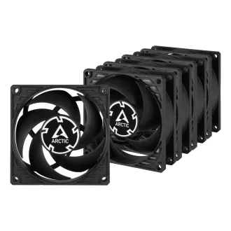 ARCTIC P8 ventilator za ohišje - 80mm ventilator za ohišje z nizkim hrupom - vrednostno pakiranje 5 kosov
