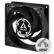 ARCTIC P8 PWM PST CO ventilator za ohišje - 80 mm standardni ventilator PWM za ohišje s tehnologijo dvojnega krogličnega ležaja