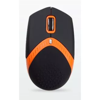 AMEI AM-M101O/Ergonomic/Optical/1 600 DPI/Wireless USB/Black-Orange