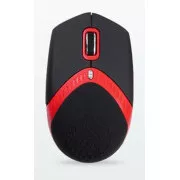 AMEI AM-M101R/Ergonomic/Optical/1 600 DPI/Wireless USB/Black-Red