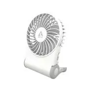 ARCTIC Summair 2Go (bel) - Žepni ventilator s stojalom za polnjenje (74 ur delovanja baterije in spremenljiv