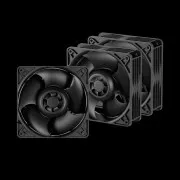 ARCTIC S12038-4K -120mm ventilator za ohišje (3-pack) - dvojni kroglični ležaj - največ 4000 vrt/min - PWM regulacija