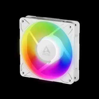 ARCTIC P12 Pro A-RGB (Bela) - 120mm ventilator A-RGB PWM z razdelilnikom kablov