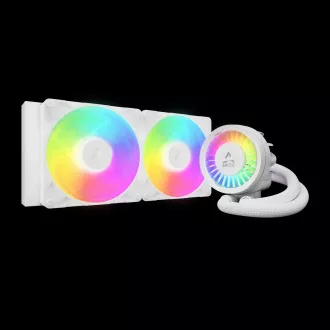 ARCTIC Liquid Freezer III Pro 280 A-RGB (bela) - Večkomponentni vodni hladilnik CPU vse-v-enem z A