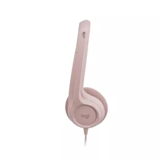 Nenadoma. komplet Logitech Stereo slušalke USB H390, roza