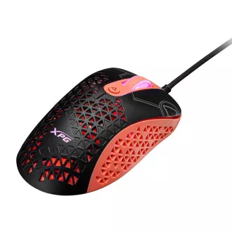 Adata XPG Slingshot Mera Edition/črna/optična/desna roka/12.000 DPI/brezžični USB/črno-oranžna