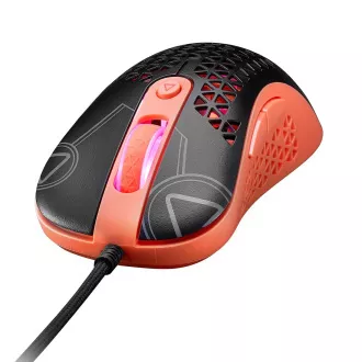 Adata XPG Slingshot Mera Edition/črna/optična/desna roka/12.000 DPI/brezžični USB/črno-oranžna