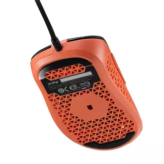Adata XPG Slingshot Mera Edition/črna/optična/desna roka/12.000 DPI/brezžični USB/črno-oranžna