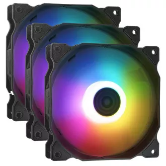 Adata XPG Vento 120mm ventilator ARGB black PWM 3 pakiranja