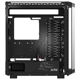 Adata XPG BATTLECRUISER II/Midi Tower/Transpar./Črna