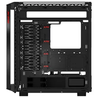 Adata XPG BATTLECRUISER II/Midi Tower/Transpar./Črna