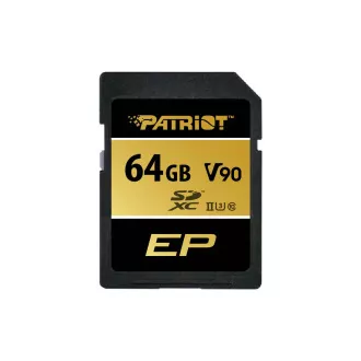 Adapter Patriot V90/SDXC/64GB/UHS-II U3/Class 10/ Adapter Patriot V90/SDXC/64GB/UHS-II U3/Class 10/