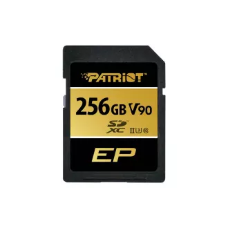 Adapter Patriot V90/SDXC/256GB/UHS-II U3/Class 10/