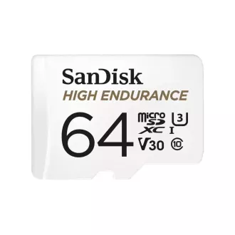 Adapter SanDisk High Endurance/micro SDXC/64GB/UHS-I U3/Class 10/