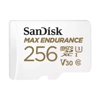 SanDisk MAX ENDURANCE microSDHC 256GB   adapter