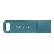 SanDisk Ultra Dual Drive Go/256GB/USB 3.2/USB-A   USB-C/modra