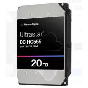 WD Ultrastar DC HC555/20TB/HDD/3,5"/SATA/M.2 SATA/7200 vrtljajev na minuto/Srebrna/5R