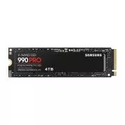 Samsung 990 PRO/4TB/SSD/M.2 NVMe/Black/5R