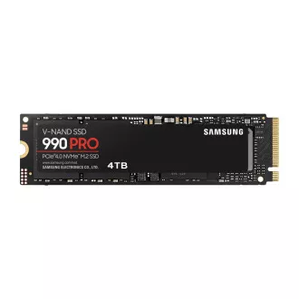 Samsung 990 PRO/4TB/SSD/M.2 NVMe/Black/5R