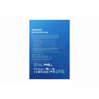 Samsung 990 EVO Plus/4TB/SSD/M.2 NVMe/Black/5R