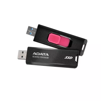 ADATA SC610/2TB/SSD/External/Black/5R