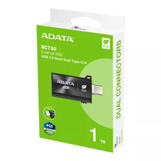 ADATA SC730/1TB/SSD/External/Black/5R