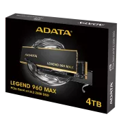 ADATA LEGEND 960 MAX/4TB/SSD/M.2 NVMe/črna/ hladilnik/5R