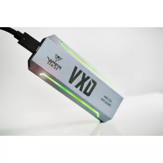 Patriot VXD zunanja škatla USB 3.2 M.2 NVMe SSD RGB