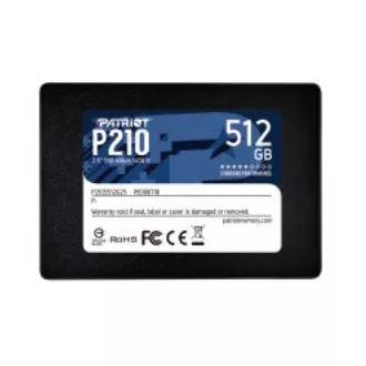PATRIOT P210/512GB/SSD/2.5"/SATA/3R