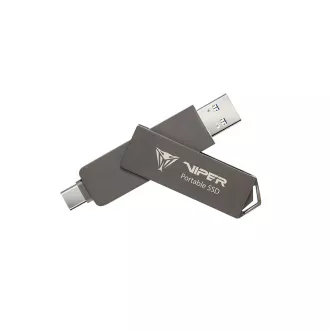 Patriot VIPER PVP30/512GB/SSD/External/Black/3R