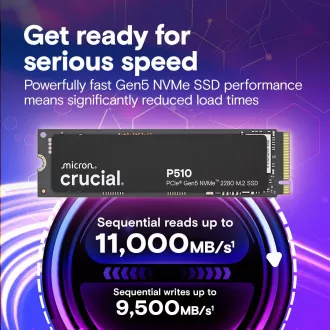 Crucial P510/2TB/SSD/M.2 NVMe/Black/5R