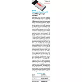 Patriot RAGE Prime/1TB/USB 3.2/USB-A/bela