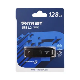 Patriot Xporter 3 Slider/128GB/USB 3.2/USB-A/črna Patriot Xporter 3 Slider/128GB/USB 3.2/USB-A/črna