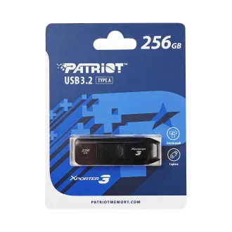 Patriot Xporter 3 Slider/256GB/USB 3.2/USB-A/črna Patriot Xporter 3 Slider/256GB/USB 3.2/USB-A/črna