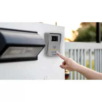 EVOLVEO DoorPhone AP1-2, žični videotelefon z aplikacijo, bel