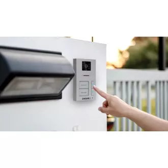 EVOLVEO DoorPhone AP2-2 žični videotelefon za dve stanovanji z aplikacijo, bel