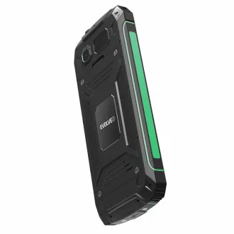 EVOLVEO StrongPhone W4, IP68 odporen telefon z dvema karticama SIM, 2,8-palčni LCD, 2500 mAh, Powerbank, črno-zelen