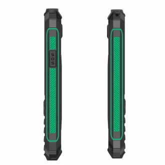 EVOLVEO StrongPhone W4, IP68 odporen telefon z dvema karticama SIM, 2,8-palčni LCD, 2500 mAh, Powerbank, črno-zelen