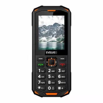 EVOLVEO StrongPhone X5, vodoodporen vzdržljiv telefon z dvema karticama SIM, črno-oranžen EVOLVEO StrongPhone X5, vodoodporen vzdržljiv telefon z dvema karticama SIM, črno-oranžen