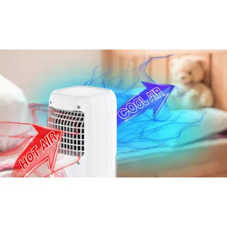 Salente IceTop, namizni hladilnik, ventilator in vlažilnik zraka 3 v 1, bel