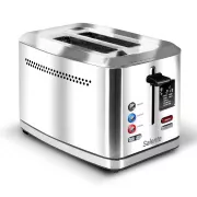 Salente ToastMax opekač kruha z digitalnim zaslonom, nerjaveče jeklo