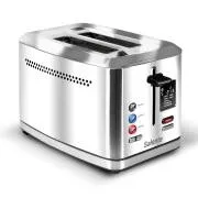 Salente ToastMax opekač kruha z digitalnim zaslonom, nerjaveče jeklo