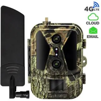 EVOLVEO StrongVision Dual PRO 4G, fotopast in varnostna kamera, 4G LTE, oblak/e-pošta, 10.000 mAh